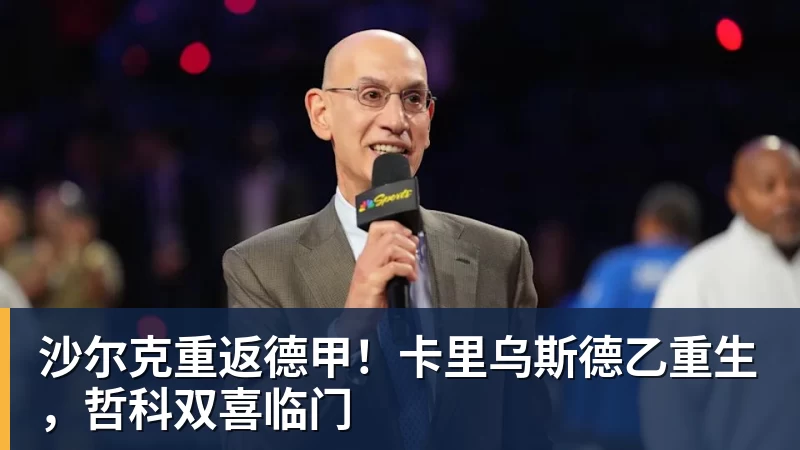 沙尔克重返德甲！卡里乌斯德乙重生，哲科双喜临门