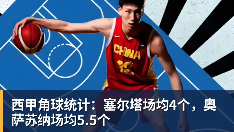 西甲角球统计：塞尔塔场均4个，奥萨苏纳场均5.5个
