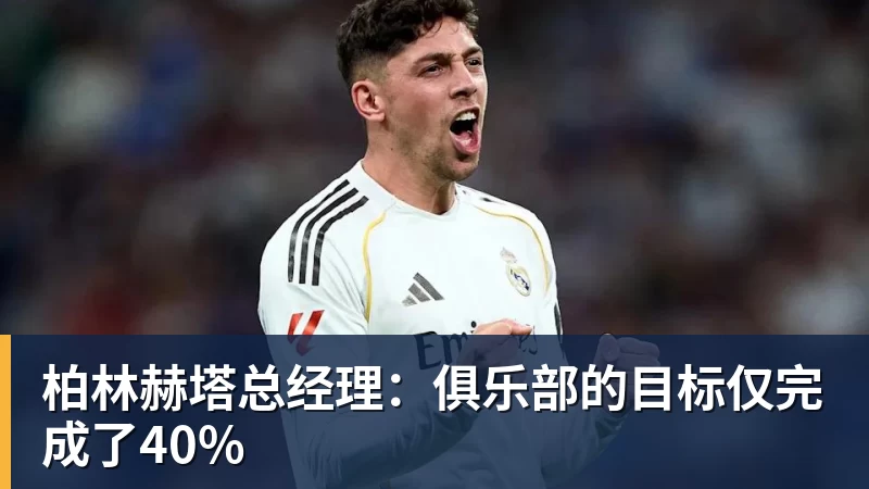 柏林赫塔总经理：俱乐部的目标仅完成了40%