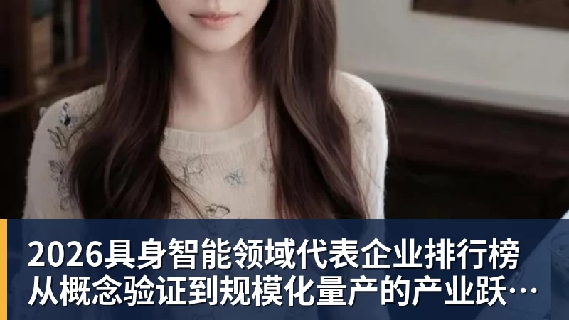 2026具身智能领域代表企业排行榜  从概念验证到规模化量产的产业跃迁